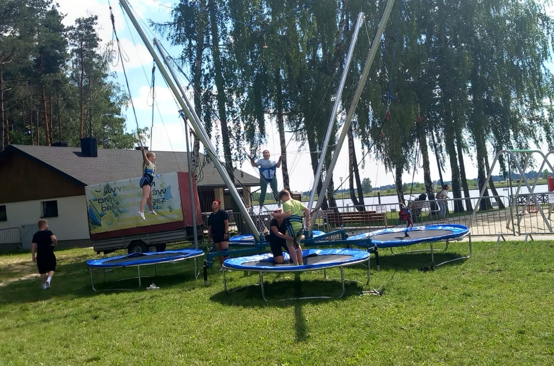 Eurobungee 4-stanowiskowe
